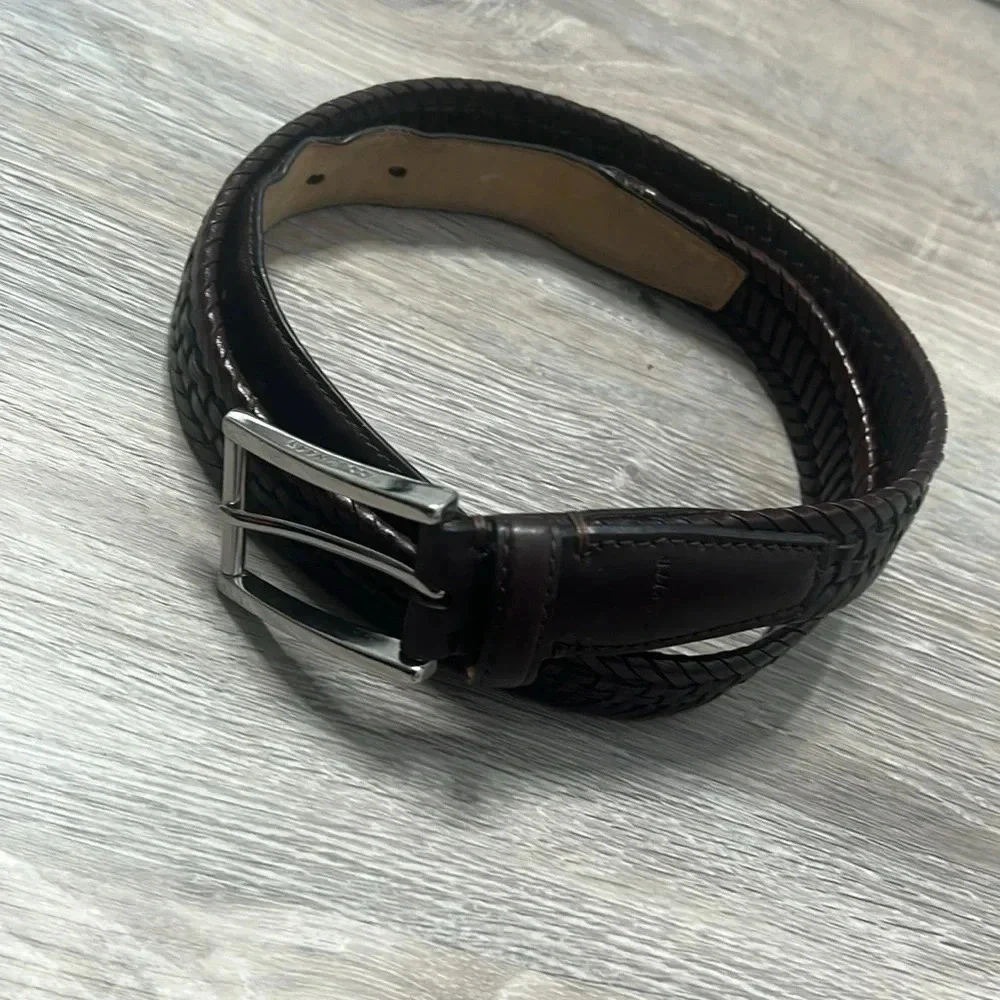 Cole Haan Brown Leather Belt